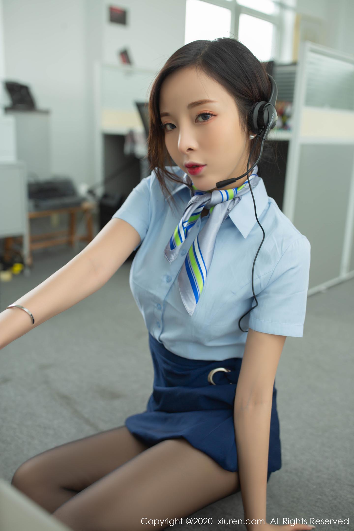 2020.05.18No.2257陈小喵客服主题写真插图5